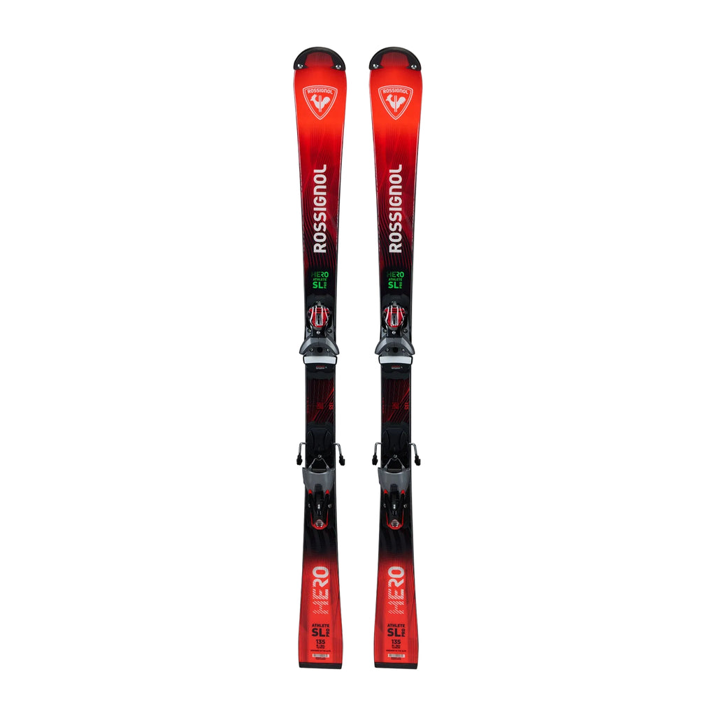 Kids' Hero Athlete SL Pro Ski + SPX11 Bindings - Red