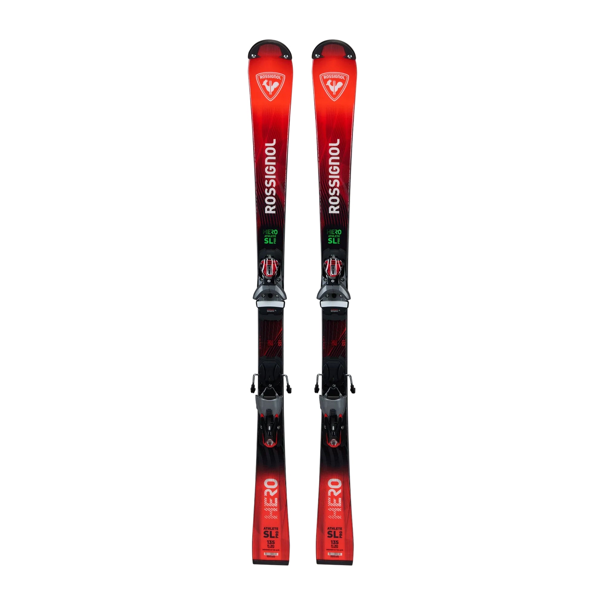 Kids' Hero Athlete SL Pro Ski + SPX11 Bindings - Red