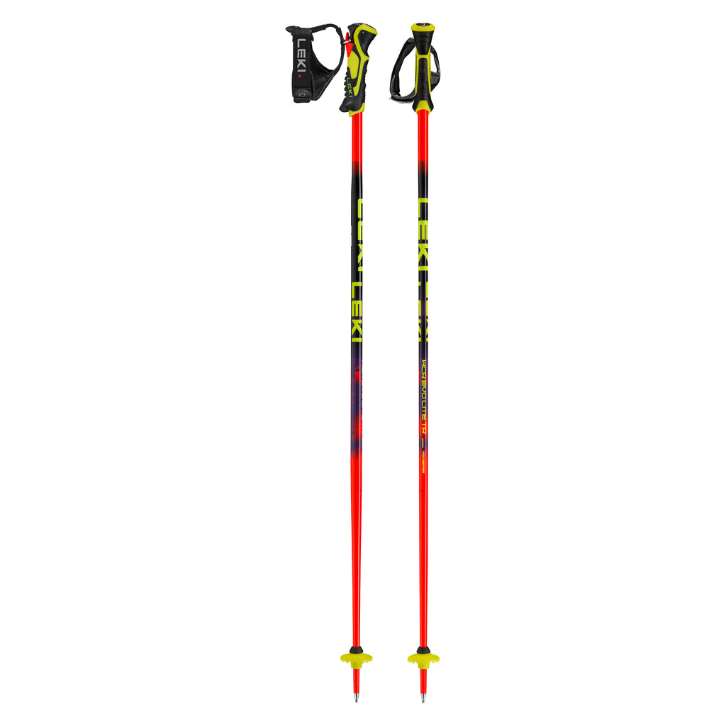 Kids' WCR Evo Lite SL Poles - Red