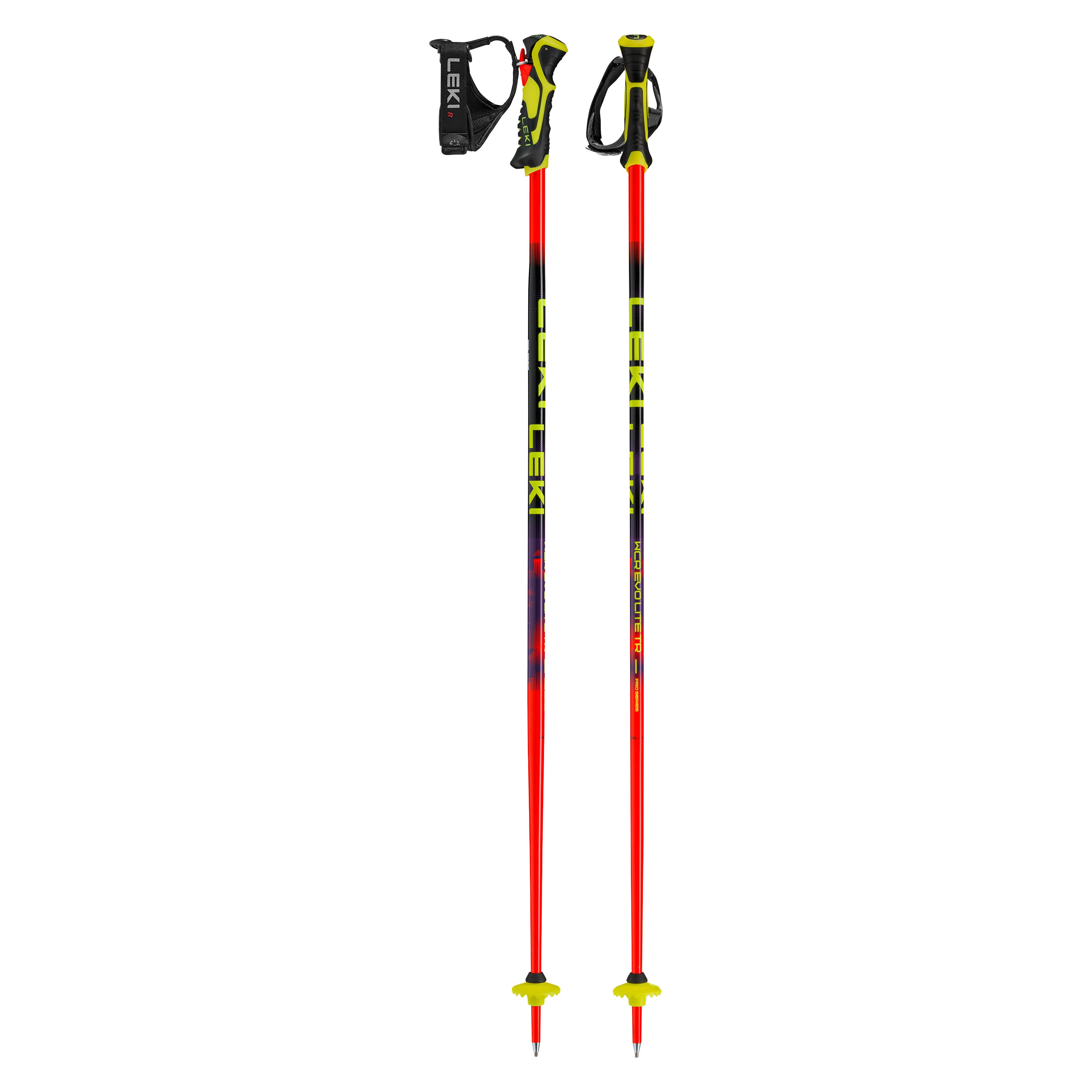 Kids' WCR Evo Lite SL Poles - Red