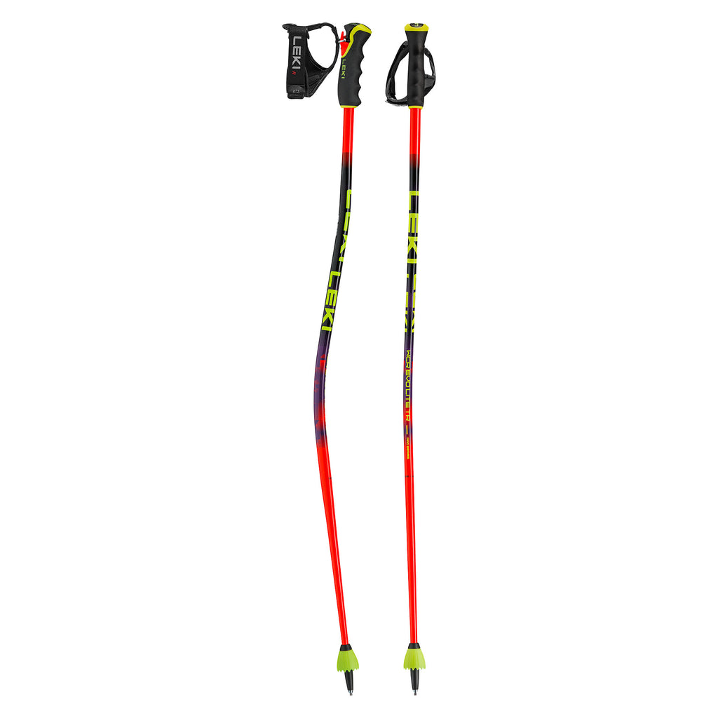 Kids' WCR Evo Lite GS Poles - Red