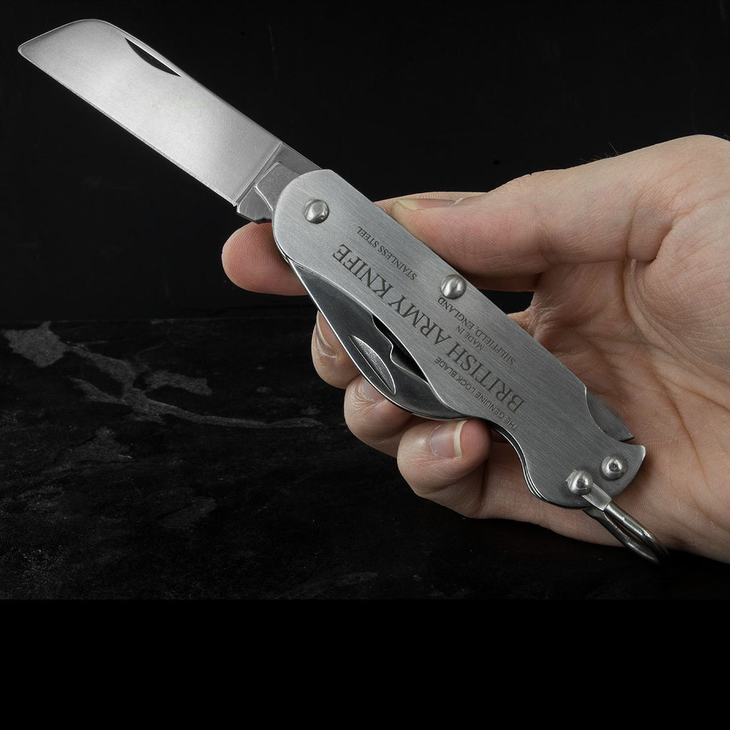 Genuine British Army Lock Knife