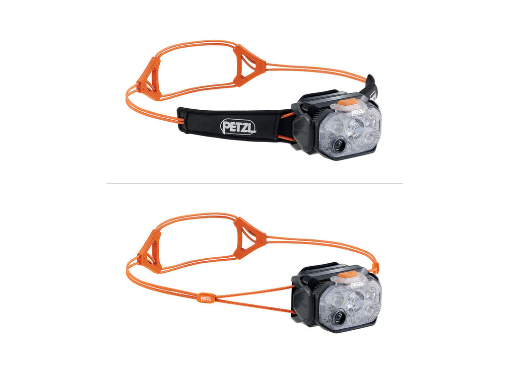 Swift RL Headtorch - Black / Orange