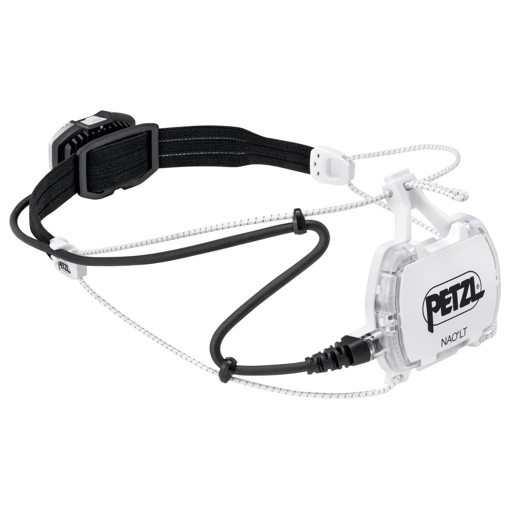 NAO® LT Rechargeable Headtorch - Black / White