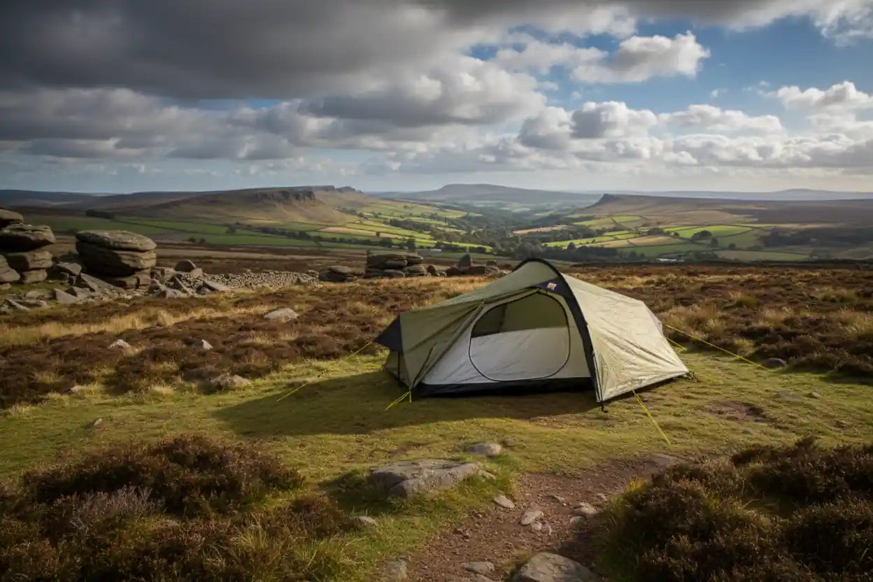 Norte Compact 2 Tent - Green
