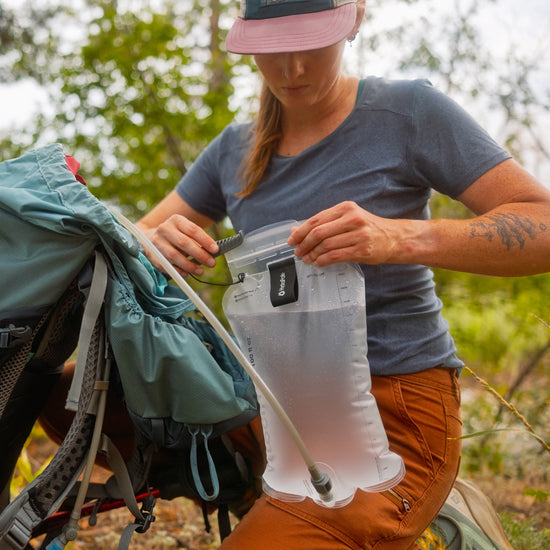 Velocity 1.5L Hydration Pack - Clear