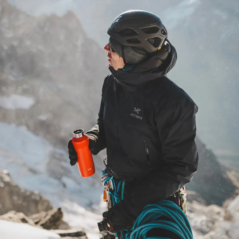 Tufa Narrow Insulated Bottle 0.6L - Red