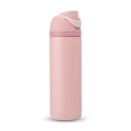 FreeSip® 24oz Stainless Steel Bottle - Pink