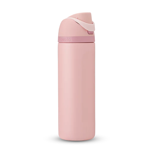 FreeSip® 24oz Stainless Steel Bottle - Pink