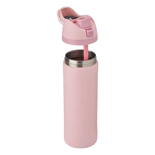FreeSip® 24oz Stainless Steel Bottle - Pink