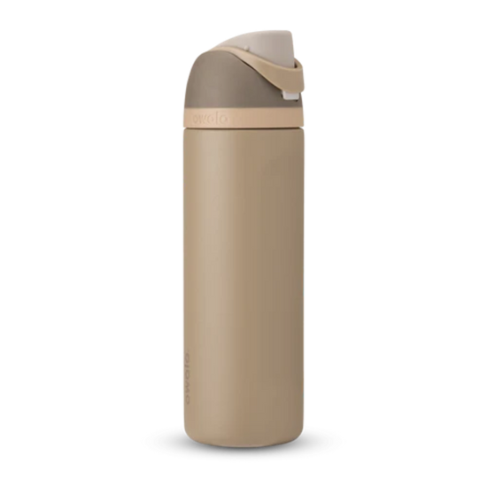 FreeSip® 24oz Stainless Steel Bottle - Brown