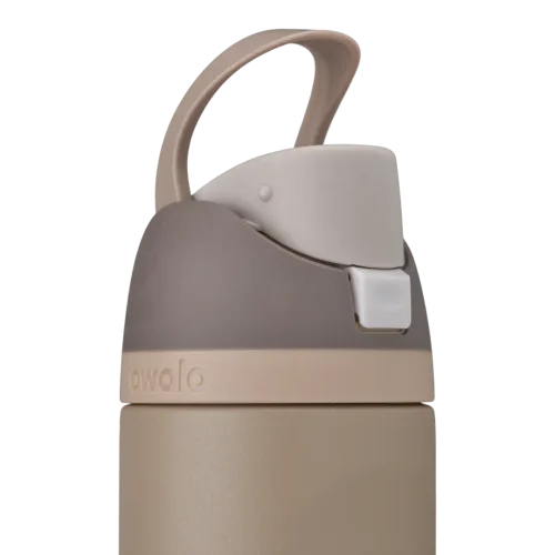 FreeSip® 24oz Stainless Steel Bottle - Brown