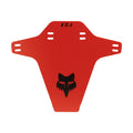 MTB Front Mudguard - Red / Black