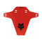 MTB Front Mudguard - Red / Black