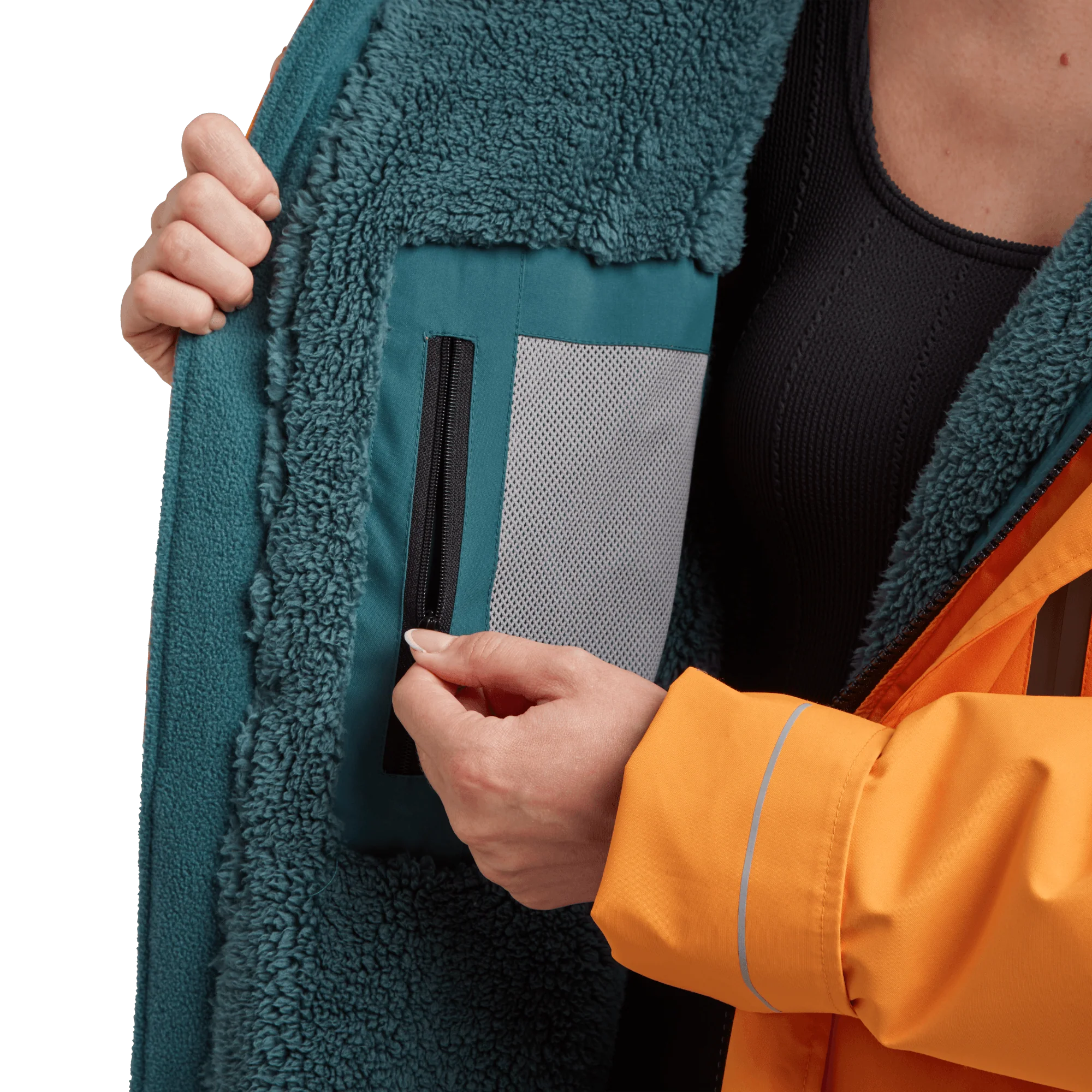Unisex Pro Change Evo Long-Sleeve Changing Robe - Orange