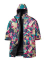 Unisex Waves Changing Robe - Multi