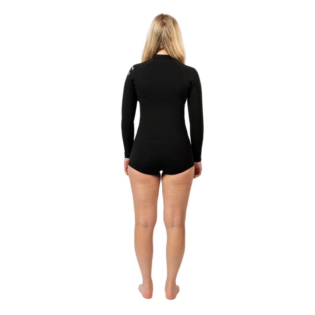 Women's Luna7 2mm Yulex Springsuit - Black