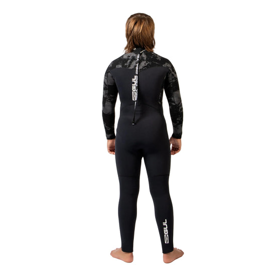 Kids' Flexor 5/4/3 Yulex Steamer Wetsuit - Black