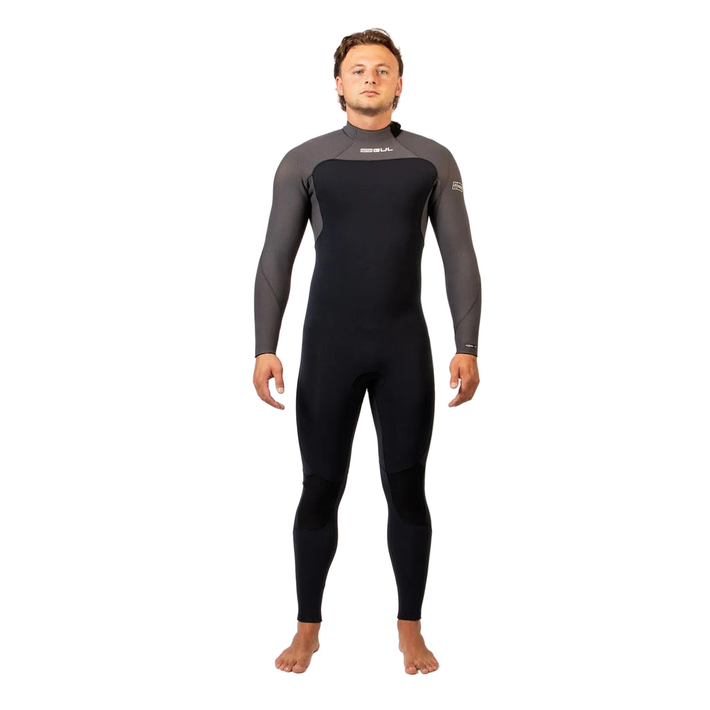 Men's Flexor 54 Yulex Steamer Wetsuit - Black
