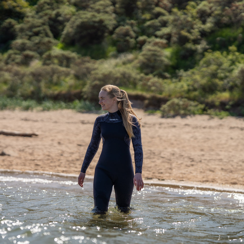 Women's Flexor 54 Yulex® Steamer Wetsuit - Black