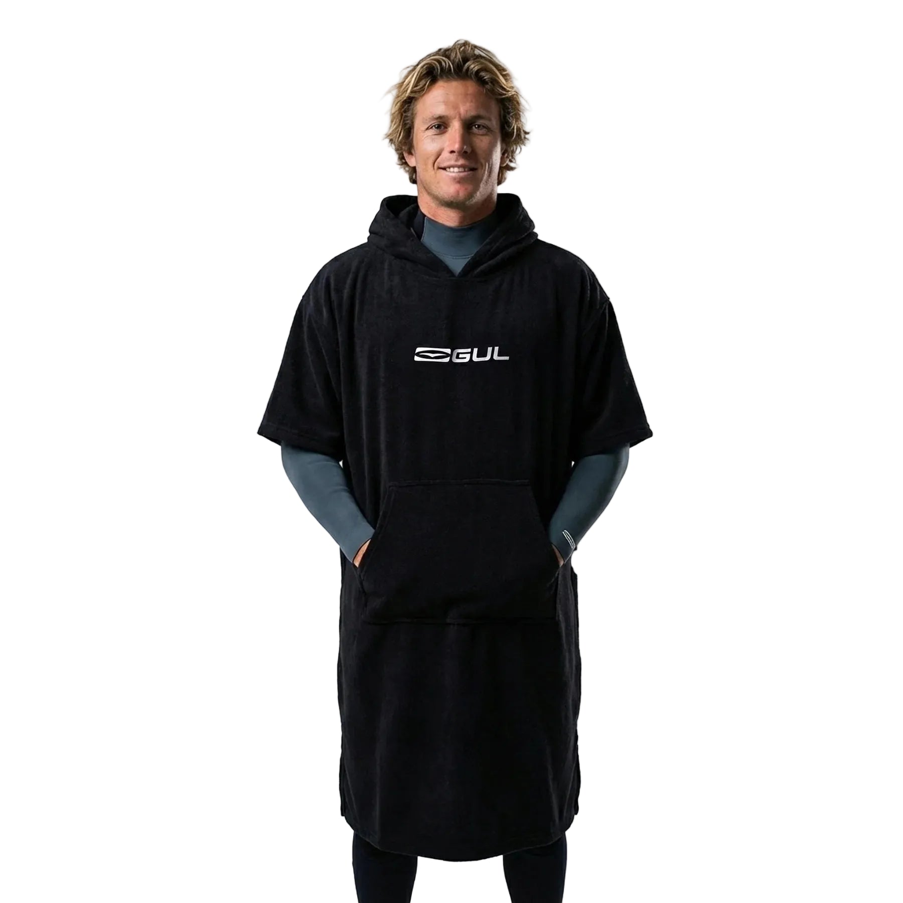 Unisex Tech Changing Poncho - Black