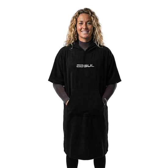 Unisex Tech Changing Poncho - Black