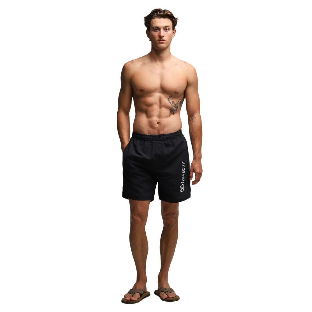Men's Swimming Shorts - Black