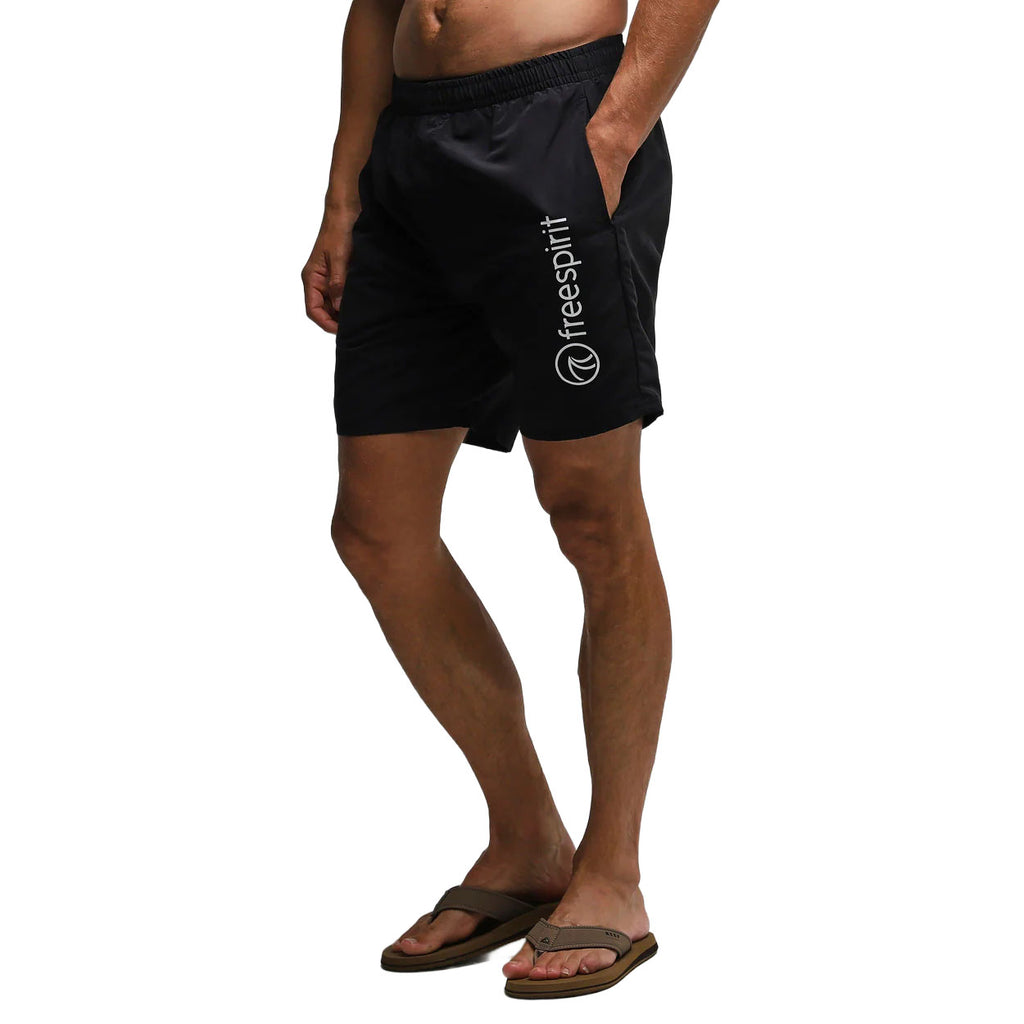Men's Swimming Shorts - Black