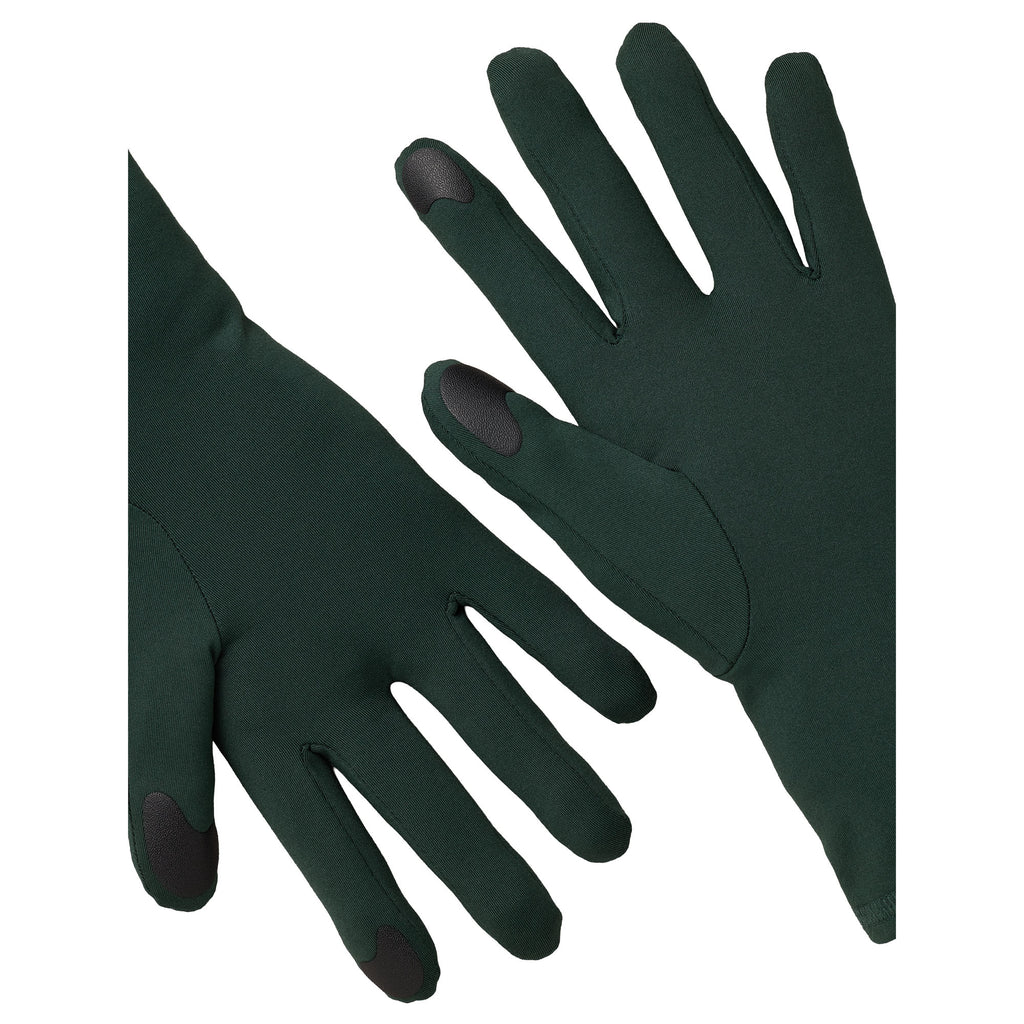 Unisex Rho Liner Gloves - Dark Jade