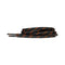 Mountain Boot Laces - Black/Orange