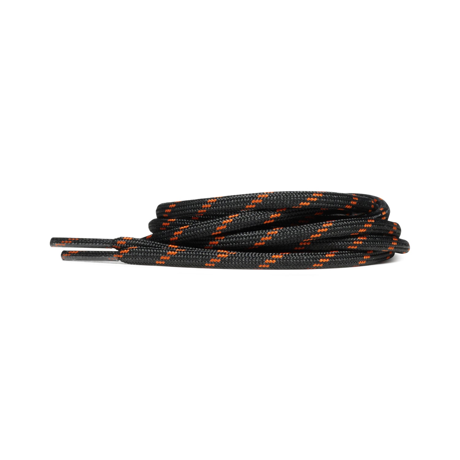 Mountain Boot Laces - Black/Orange
