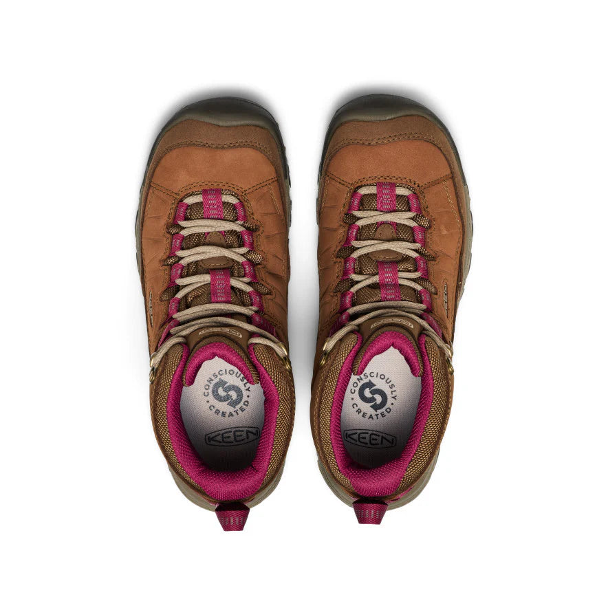 Women's Targhee IV Waterproof Hiking Boots - Brown / Pink