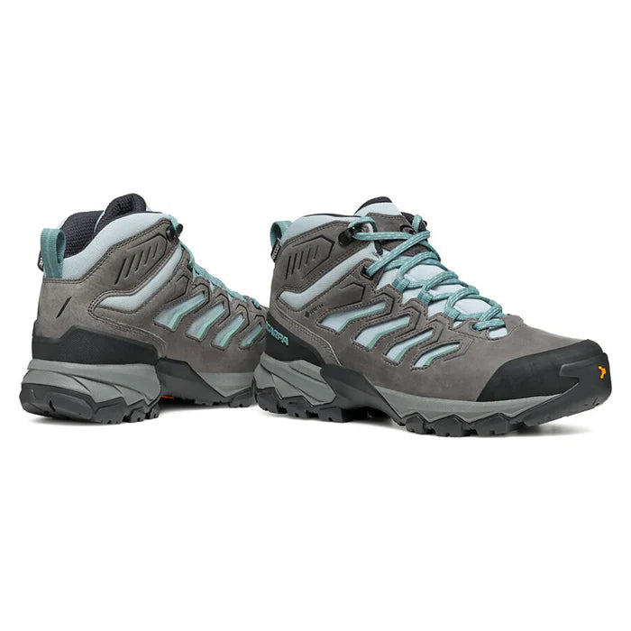 Women's Moraine Mid GORE-TEX Walking Boots - Grey / Blue