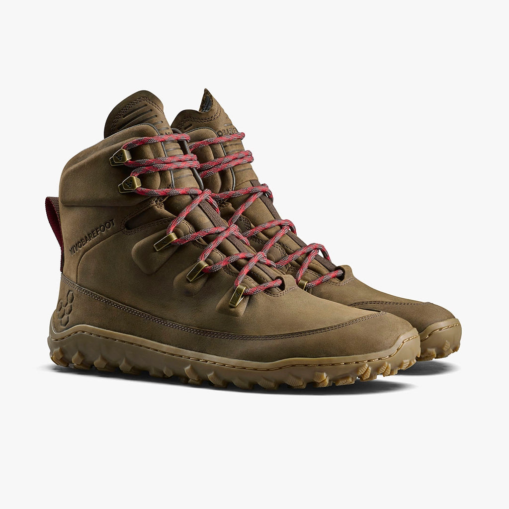 Men's Tracker Leather AT Walking Boots - Brown