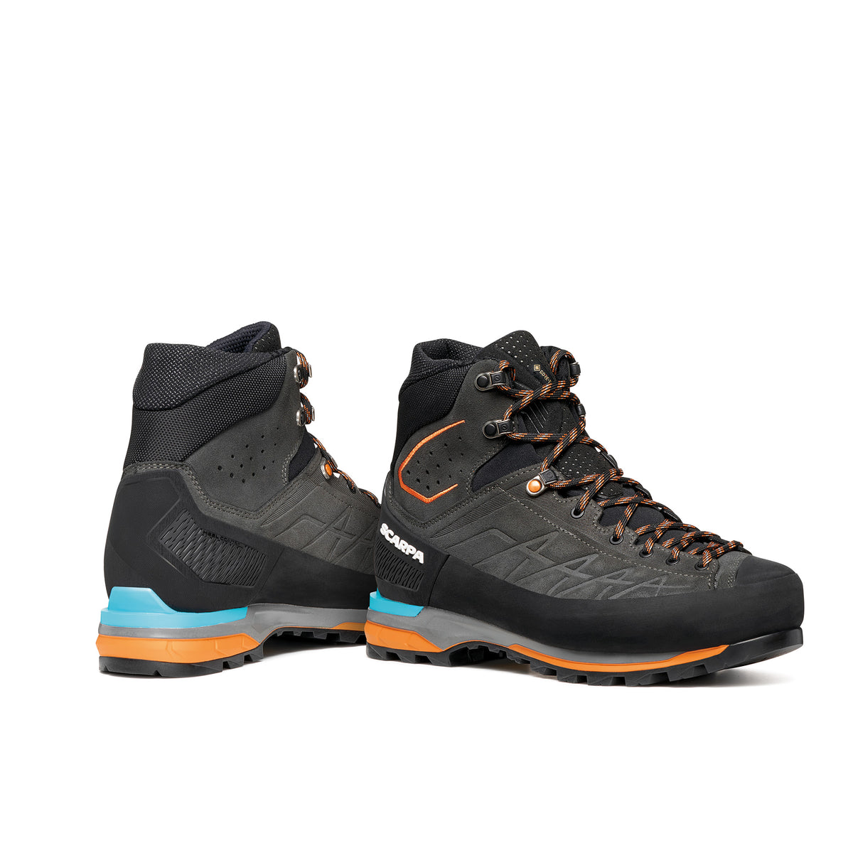 Men's Zodiac Tech GORE-TEX® Mountaineering Boots - Grey / Orange