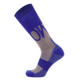 Unisex Ultra Cushion Merino Snow Sock - Blue
