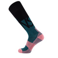 Unisex Ultra Cushion Merino Snow Sock - Green