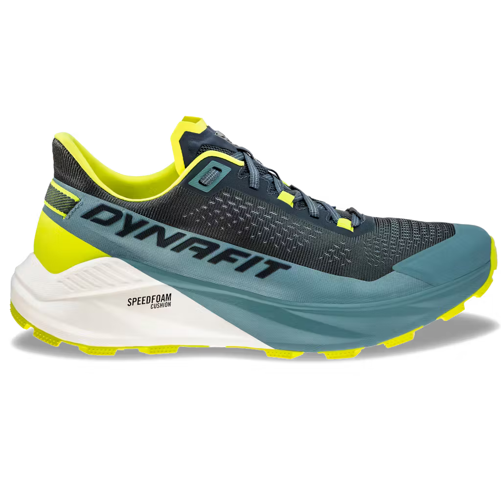 Men's Ultra 100 V3 Trail Running Shoes - Blue / Yellow