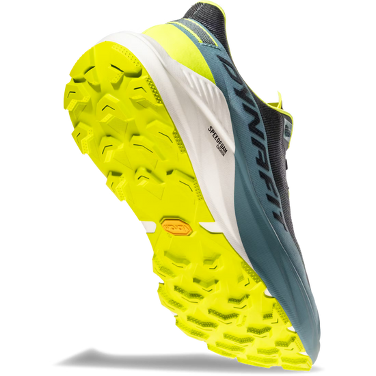 Men's Ultra 100 V3 Trail Running Shoes - Blue / Yellow