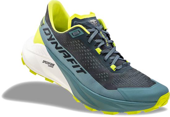 Men's Ultra 100 V3 Trail Running Shoes - Blue / Yellow