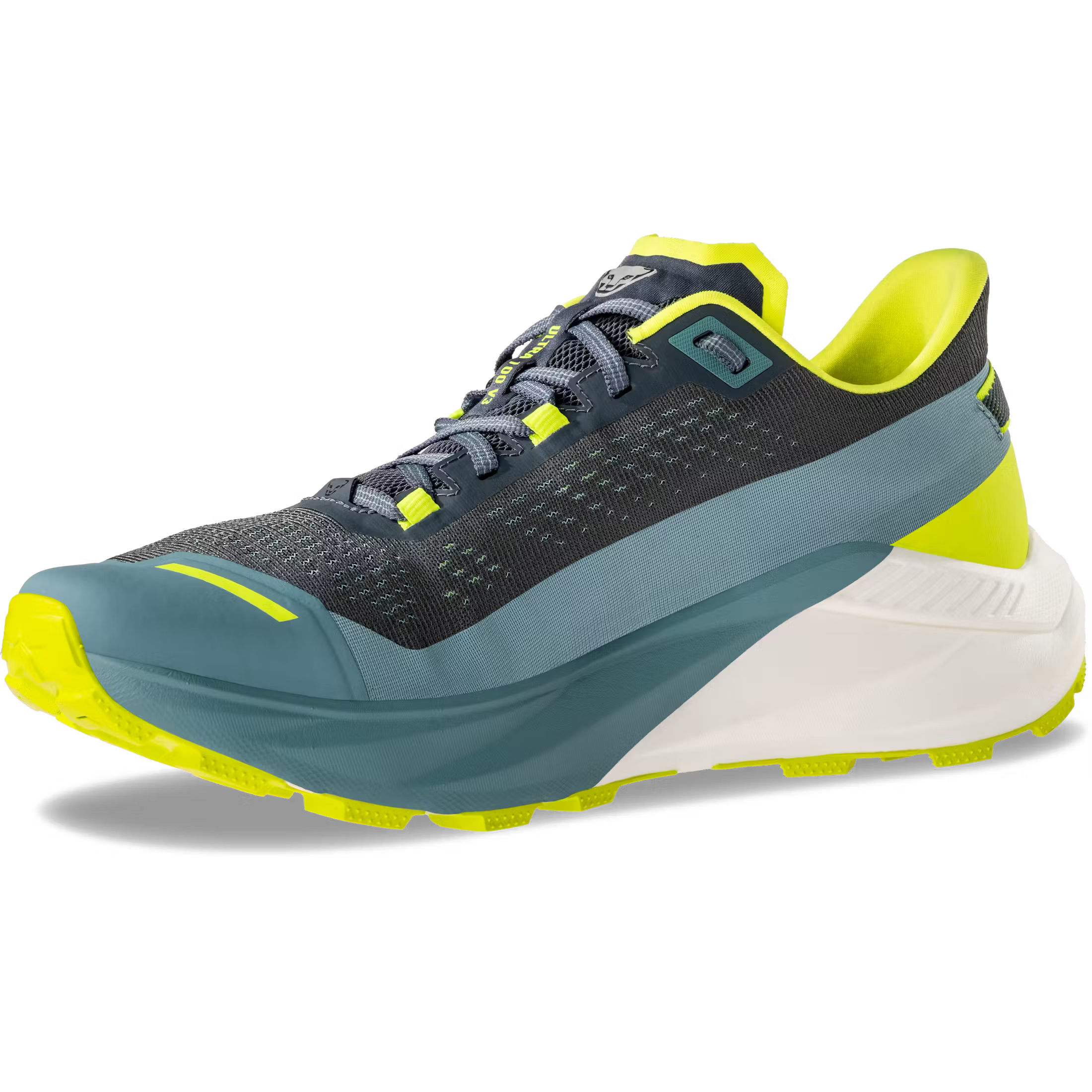 Men's Ultra 100 V3 Trail Running Shoes - Blue / Yellow
