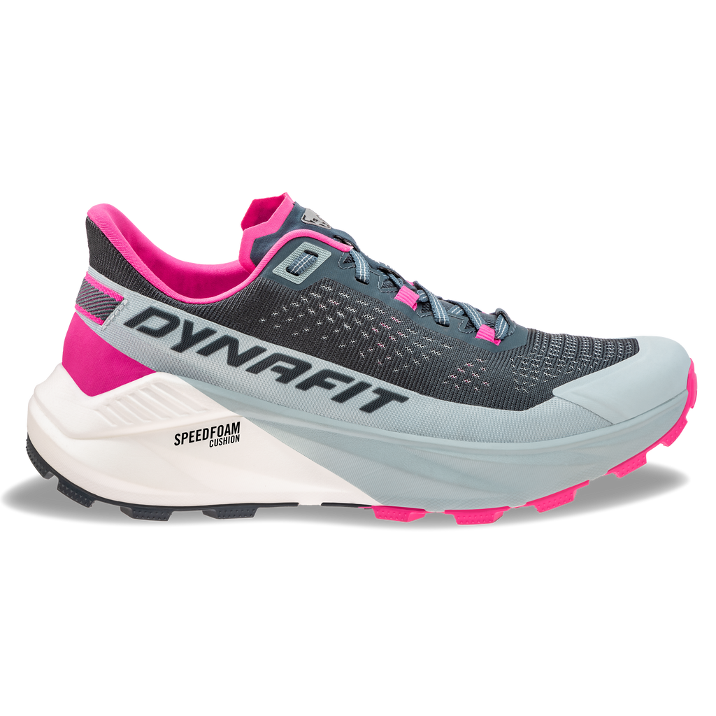 Women's Ultra 100 V3 Trail Running Shoes - Blue / Pink