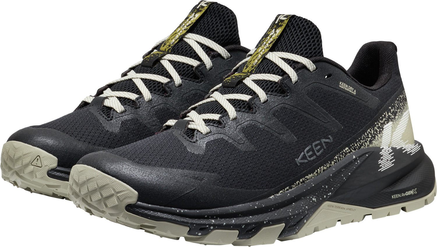 Men's Targhee Apex Waterproof Hiking Shoes - Black