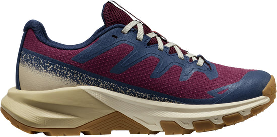 Women's Targhee Apex Waterproof Hiking Shoes - Red / Blue