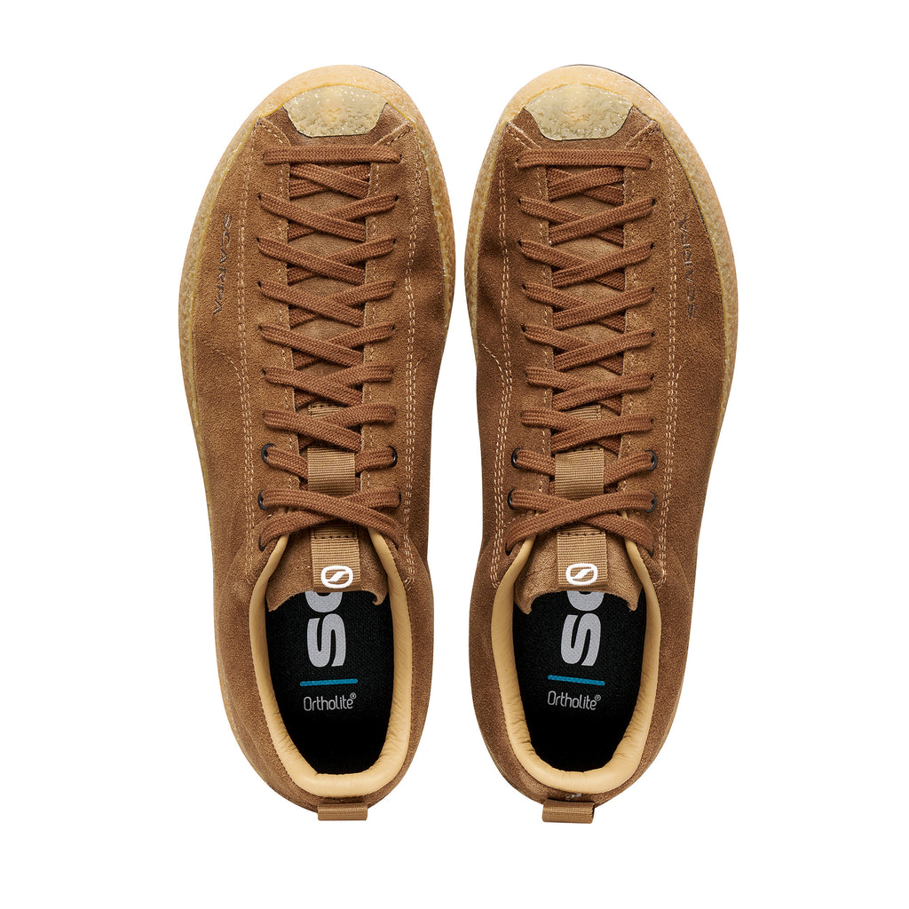 Men's Mojito Wrap Lined Leather Shoes - Brown