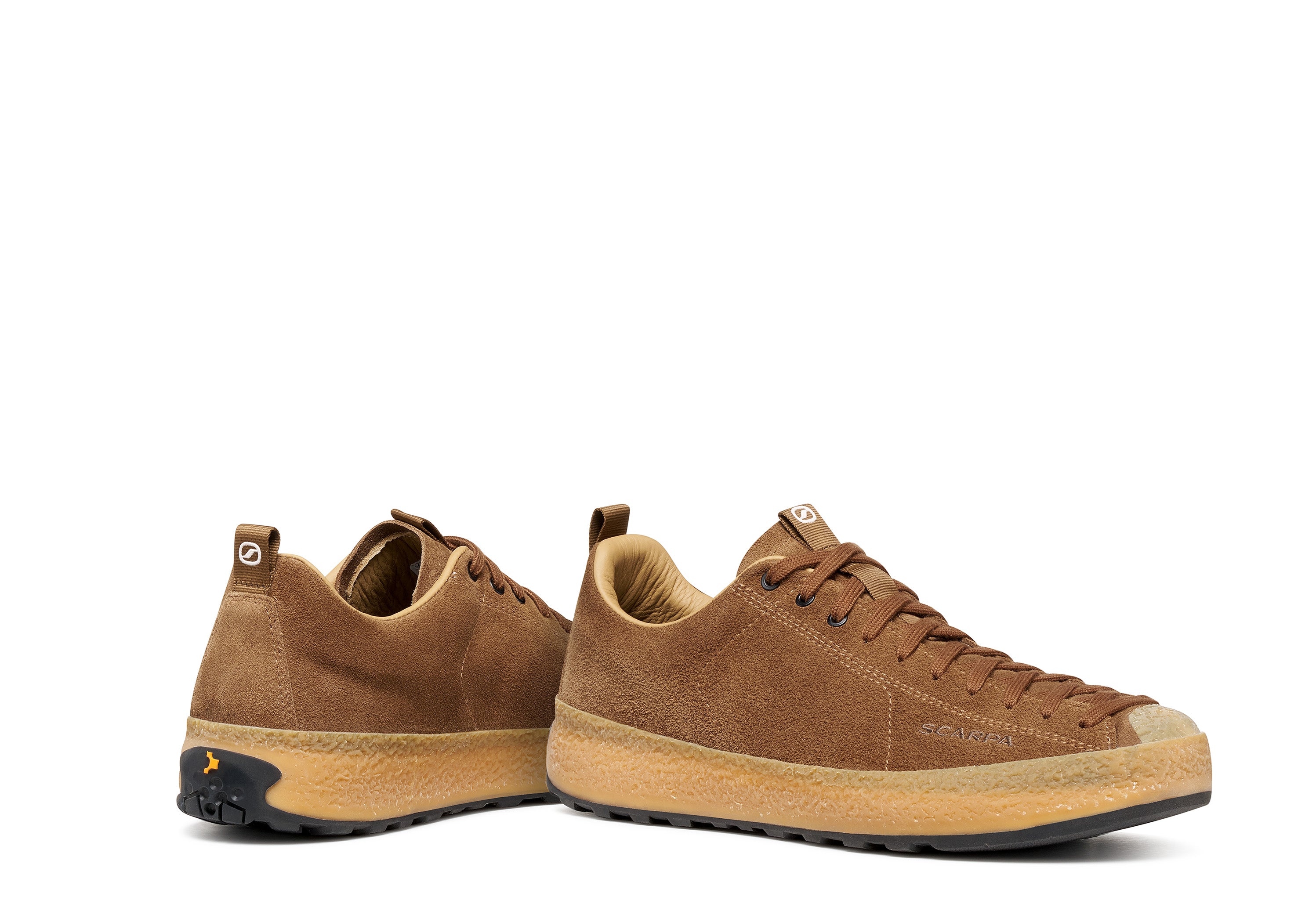 Men's Mojito Wrap Lined Leather Shoes - Brown