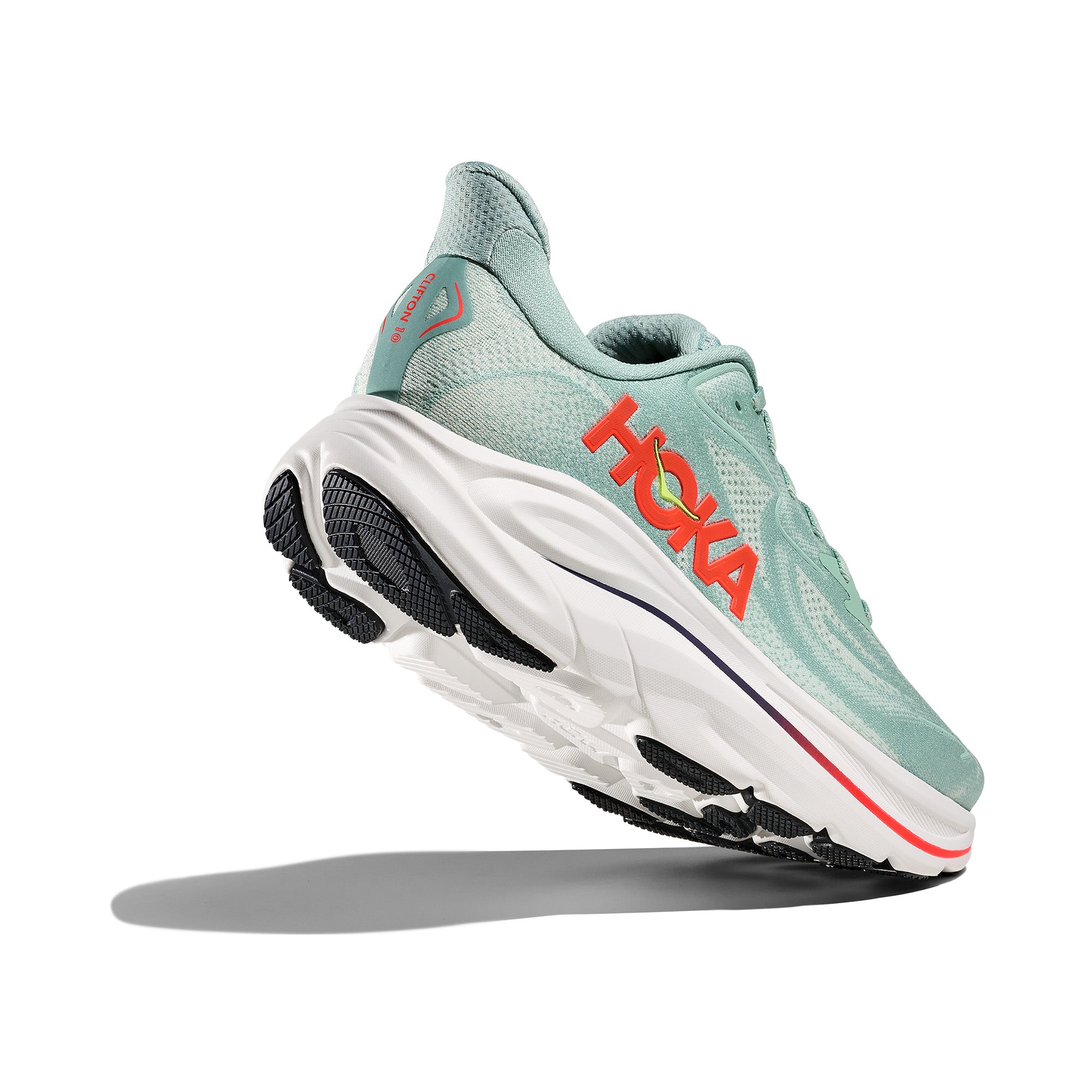 Men's Clifton 10 Road Running Shoes - Green