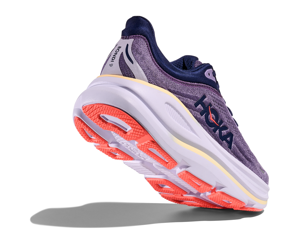 Women's Bondi 9 Road Running Shoes - Purple