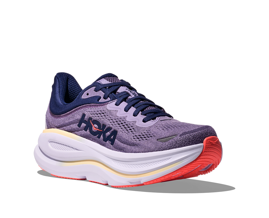 Women's Bondi 9 Road Running Shoes - Purple
