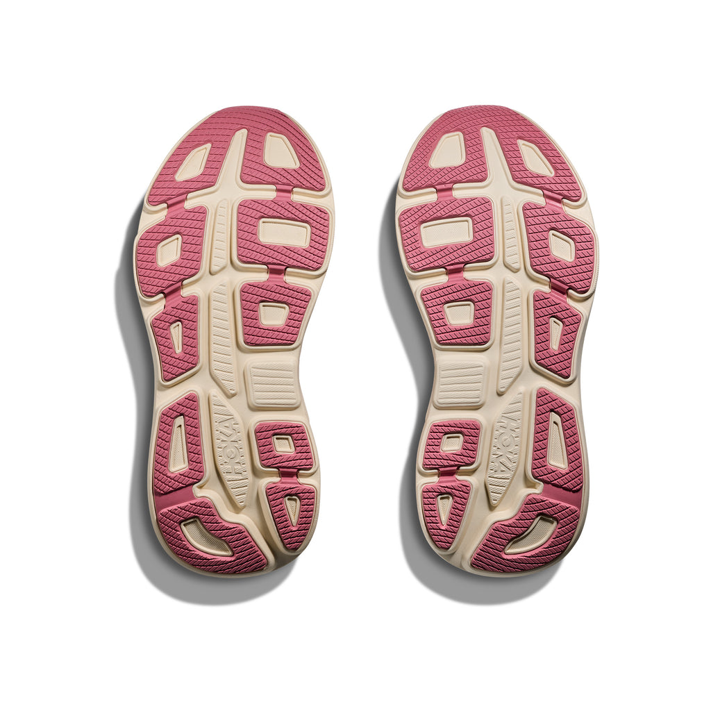 Women's Bondi 9 Road Running Shoes (Wide) - Pink
